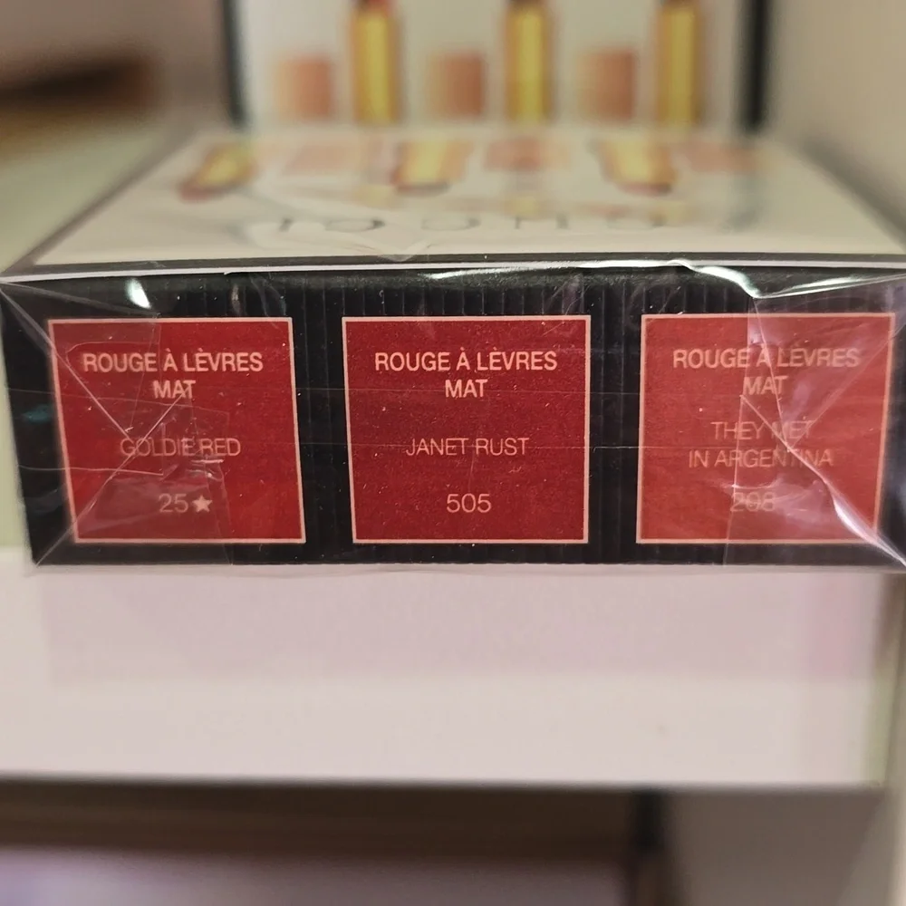 Gucci 3pc Mini Lipstick Trio